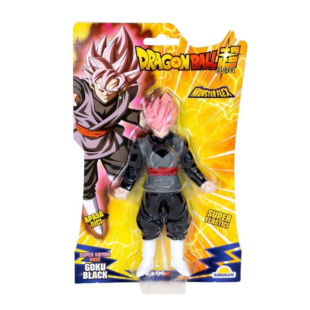 Figurina Monster Flex Dragon Ball Z, Super flexibil, Super Sayan Rose Goku [1]