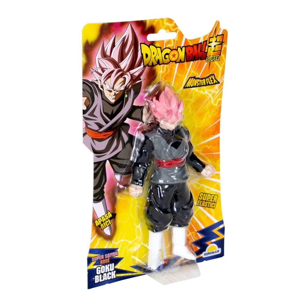 Figurina Monster Flex Dragon Ball Z, Super flexibil, Super Sayan Rose Goku [4]