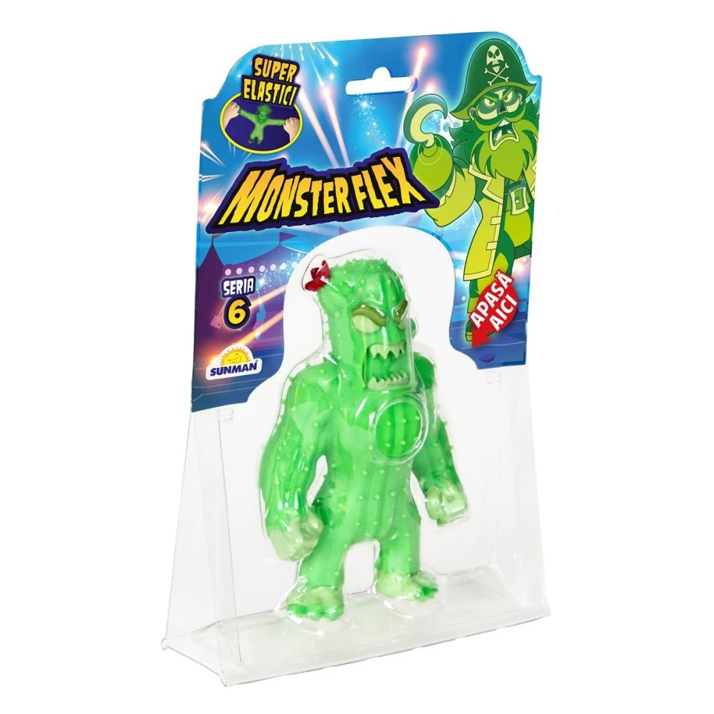 Figurina Monster Flex, Monstrulet care se intinde, S6, Evil Plant [4]