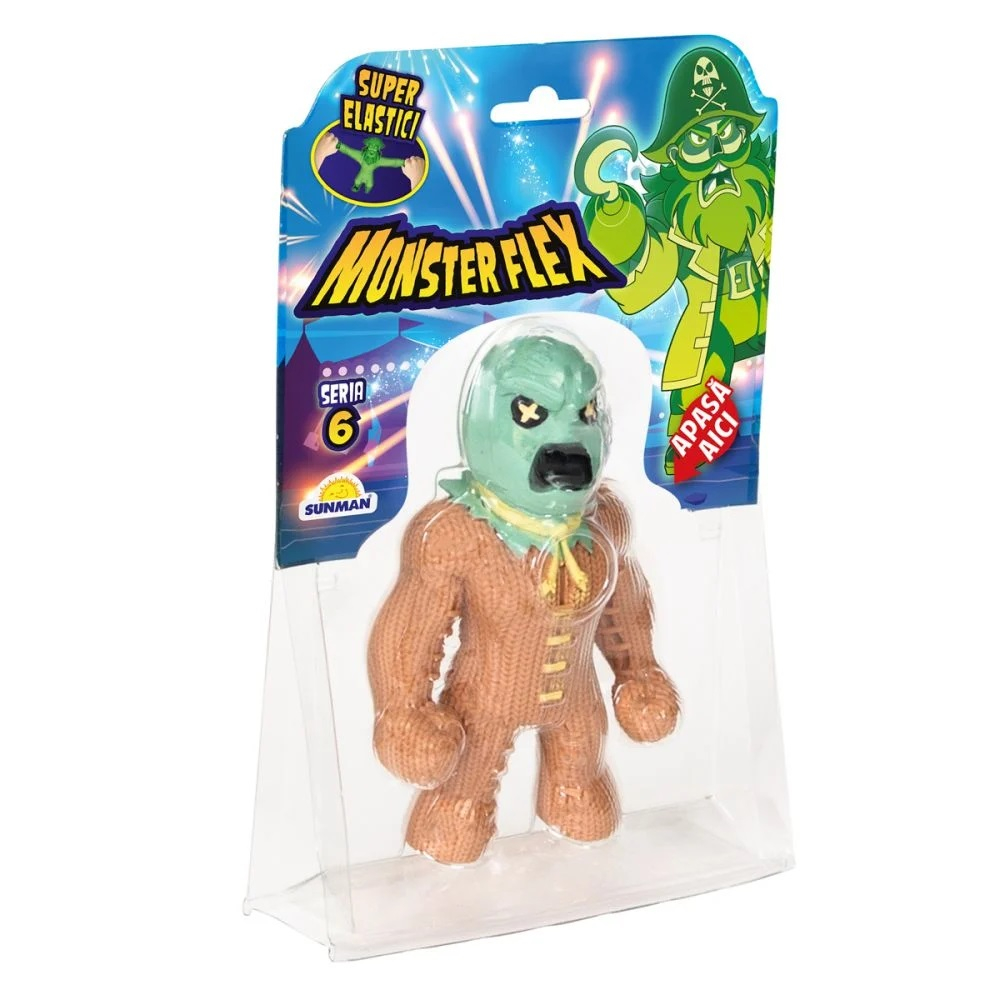 Figurina Monster Flex, Monstrulet care se intinde, S6, Rag Nightmare [4]