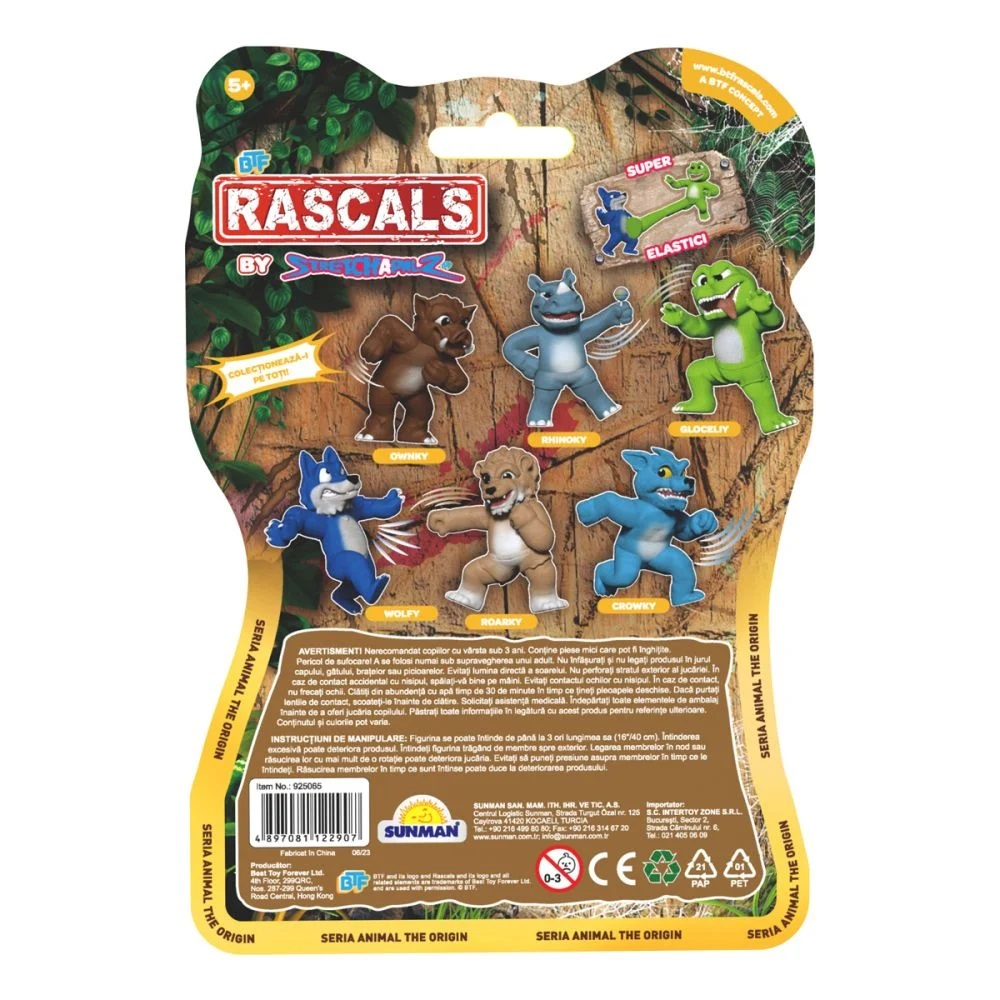 Figurina, Rascals, Animalut care se intinde, Crowky [4]