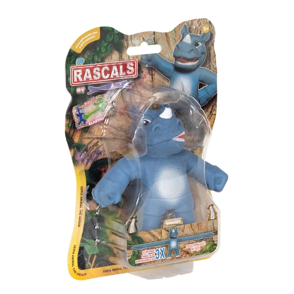 Figurina, Rascals, Animalut care se intinde, Rhinoky [4]