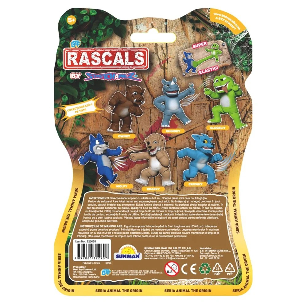 Figurina, Rascals, Animalut care se intinde, Rhinoky [3]
