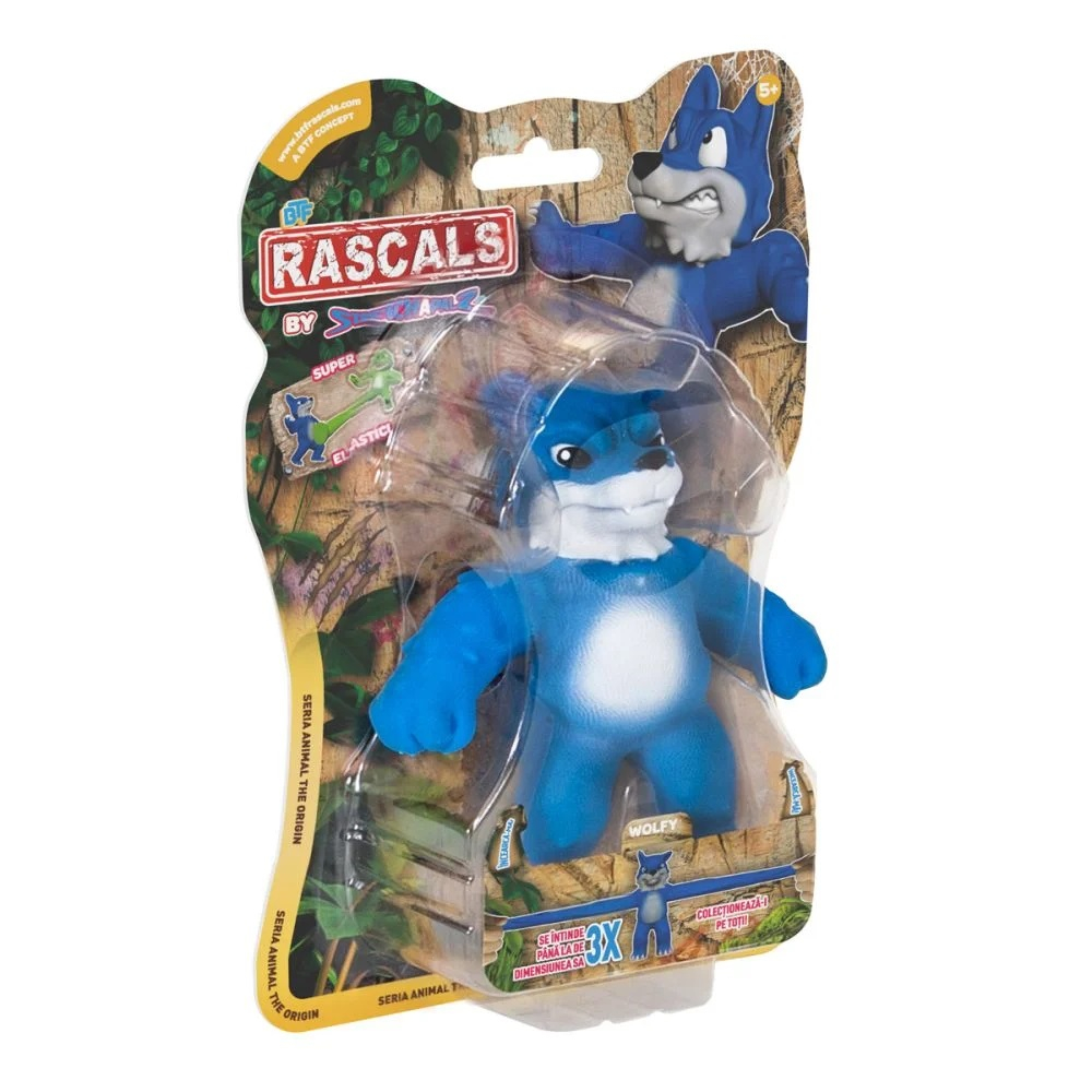 Figurina, Rascals, Animalut care se intinde, Wolfy [3]