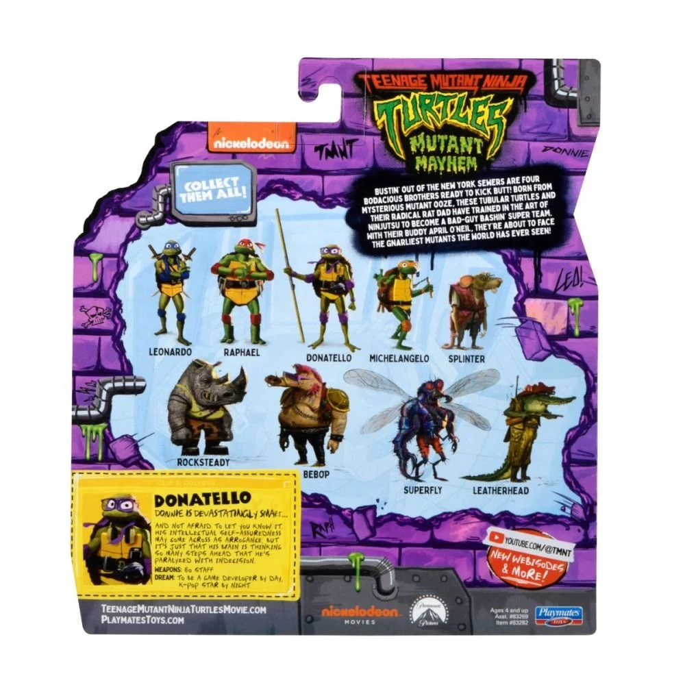 Figurina Testoasele Ninja, Donatello [3]