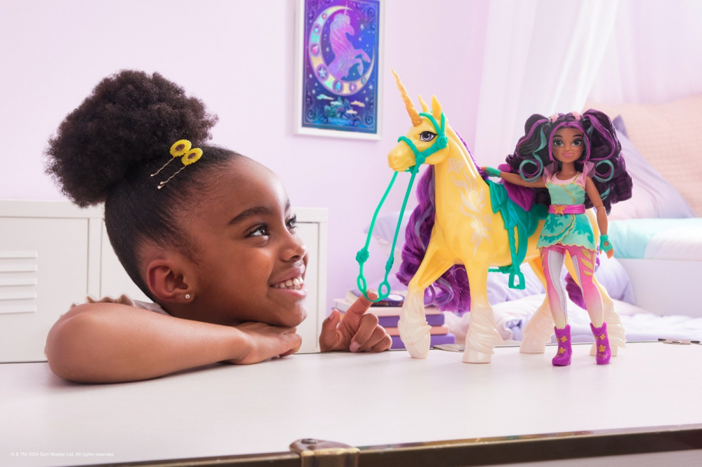 Figurina unicorn, Unicorn Academy, Leaf [3]