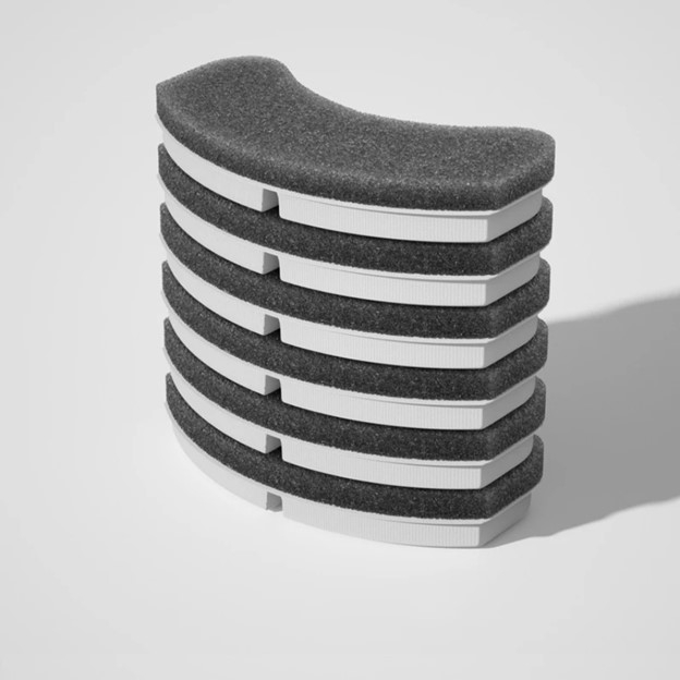 Filtre de schimb pentru fantana de apa pentru pisici - set 6 buc [1]