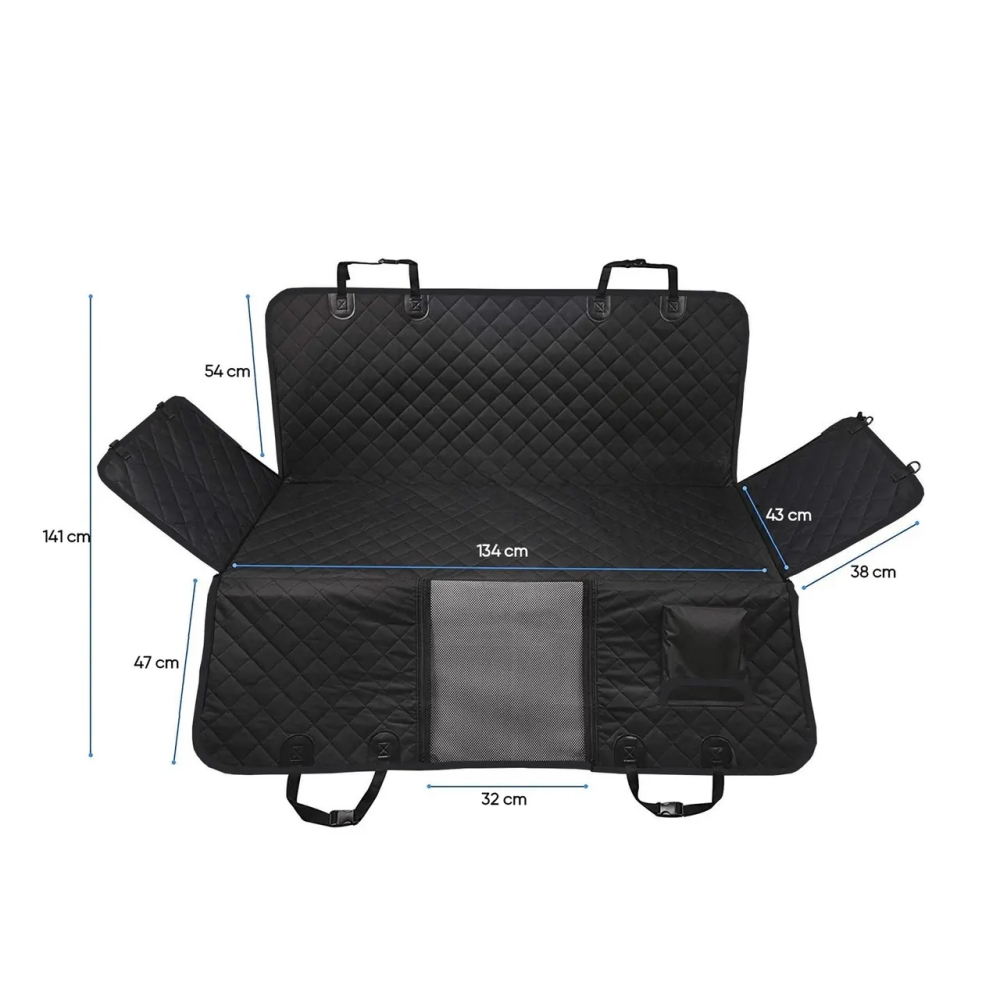 Husa impermeabila auto tip hamac pentru animale – protectie spate masina [5]