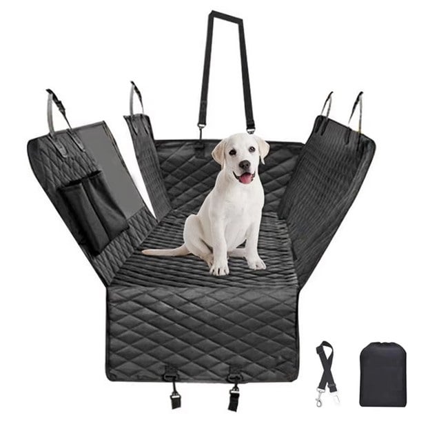 Husa impermeabila auto tip hamac pentru animale – protectie spate masina [11]