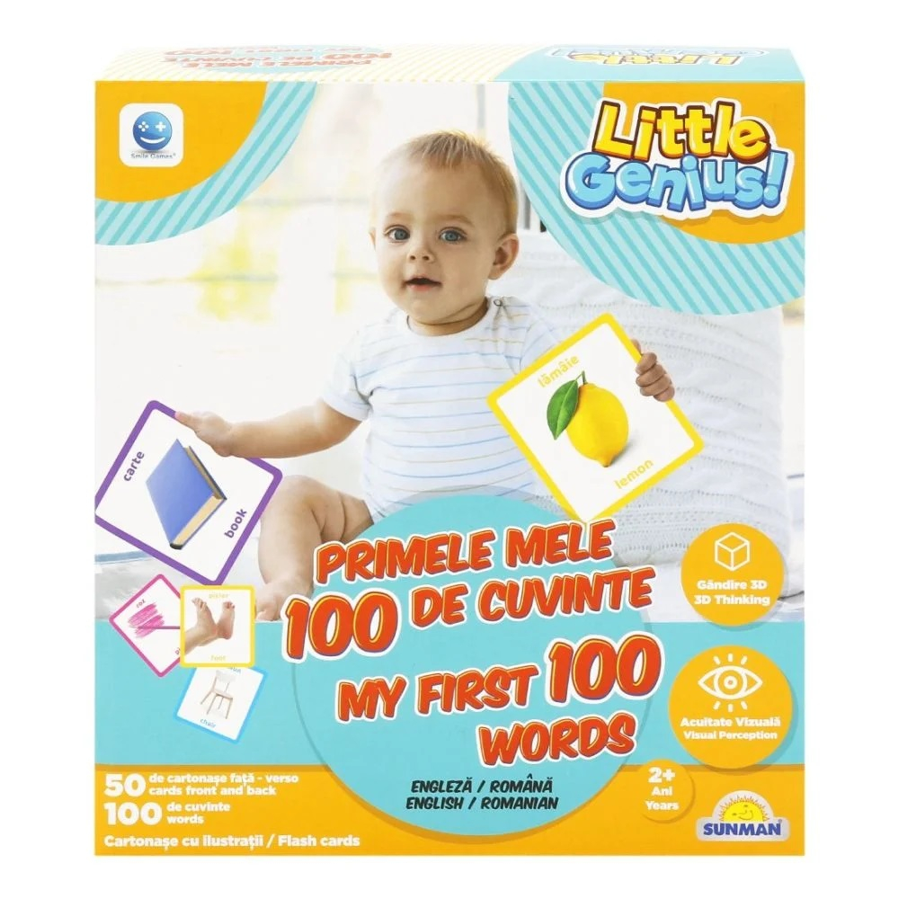 Joc de memorie, Primele mele 100 de cuvinte, Smile Games, 50 piese [1]
