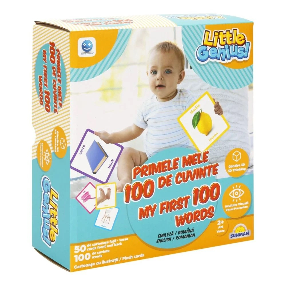 Joc de memorie, Primele mele 100 de cuvinte, Smile Games, 50 piese [3]