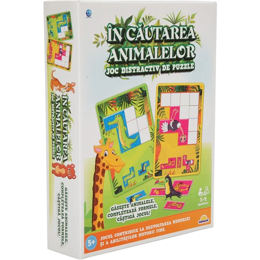 Joc distractiv de puzzle, Smile Games, In Cautarea Animalelor [3]