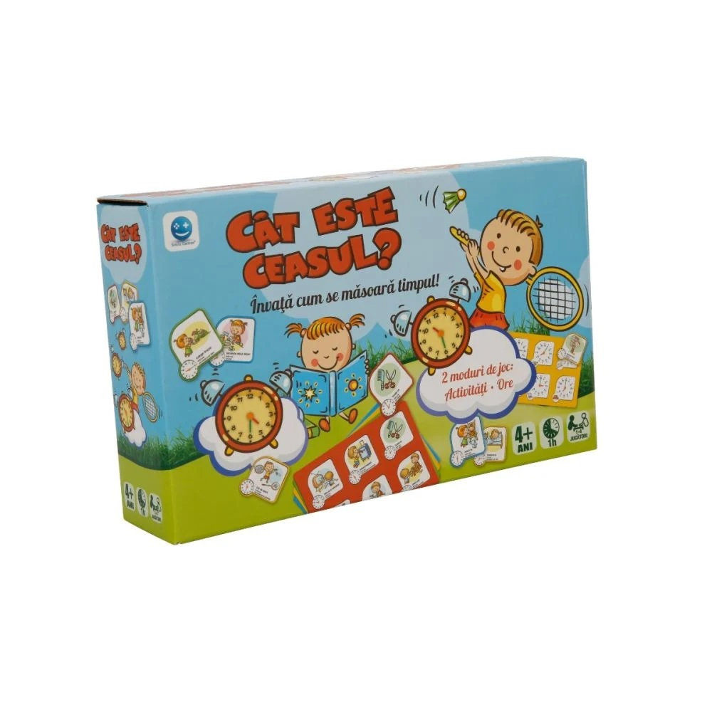 Joc educativ, Cat este ceasul? Smile Games [3]