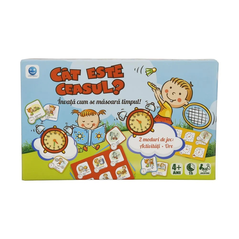 Joc educativ, Cat este ceasul? Smile Games [1]