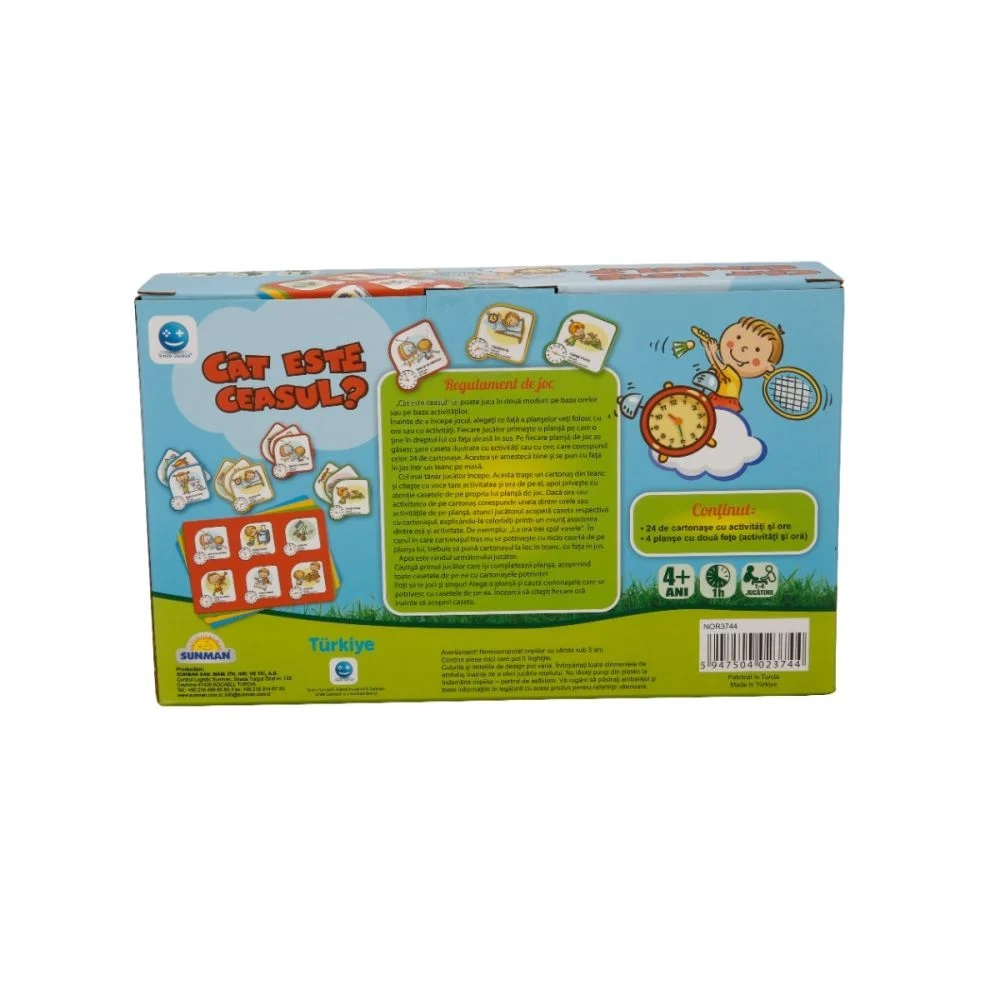 Joc educativ, Cat este ceasul? Smile Games [4]