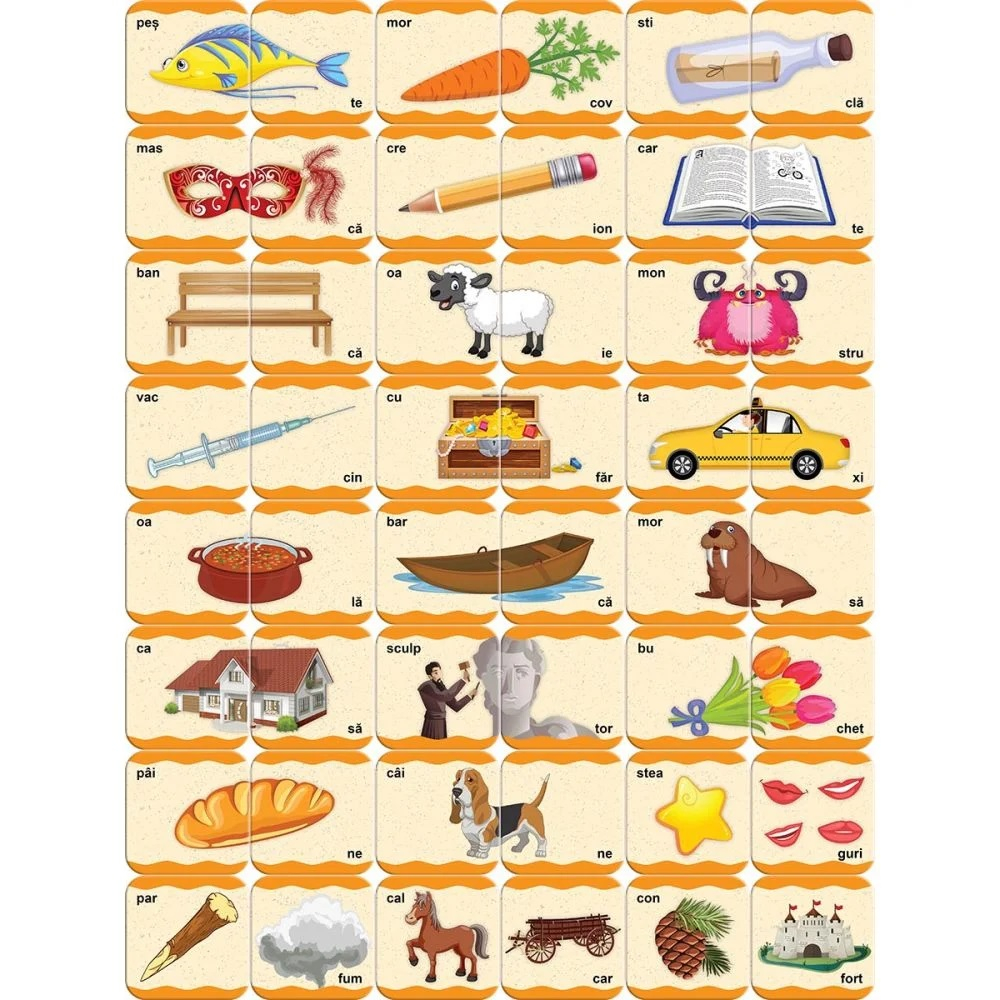 Joc educativ Smile Games, Despartim in silabe [4]