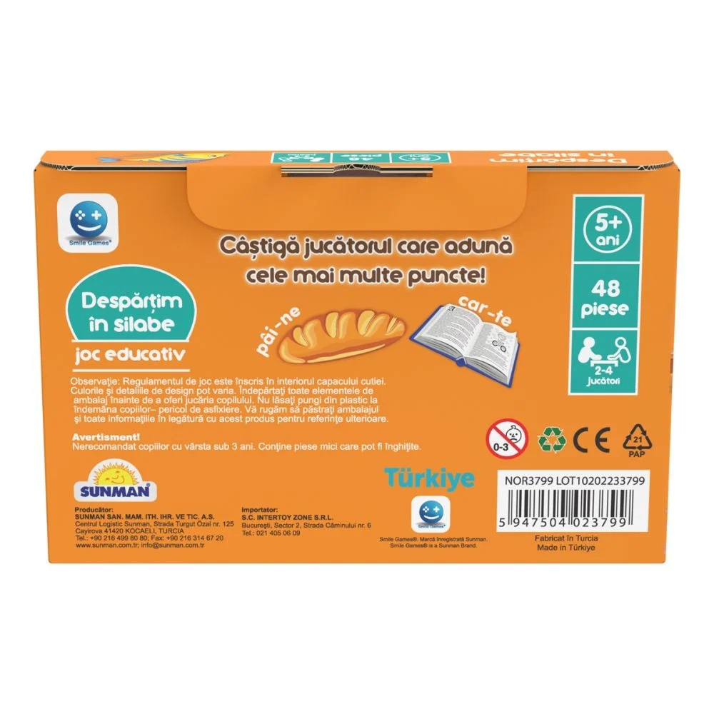 Joc educativ Smile Games, Despartim in silabe [3]