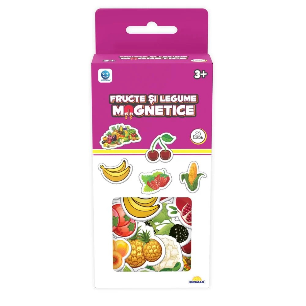 Joc educativ Smile Games, Fructe si legume magnetice [1]