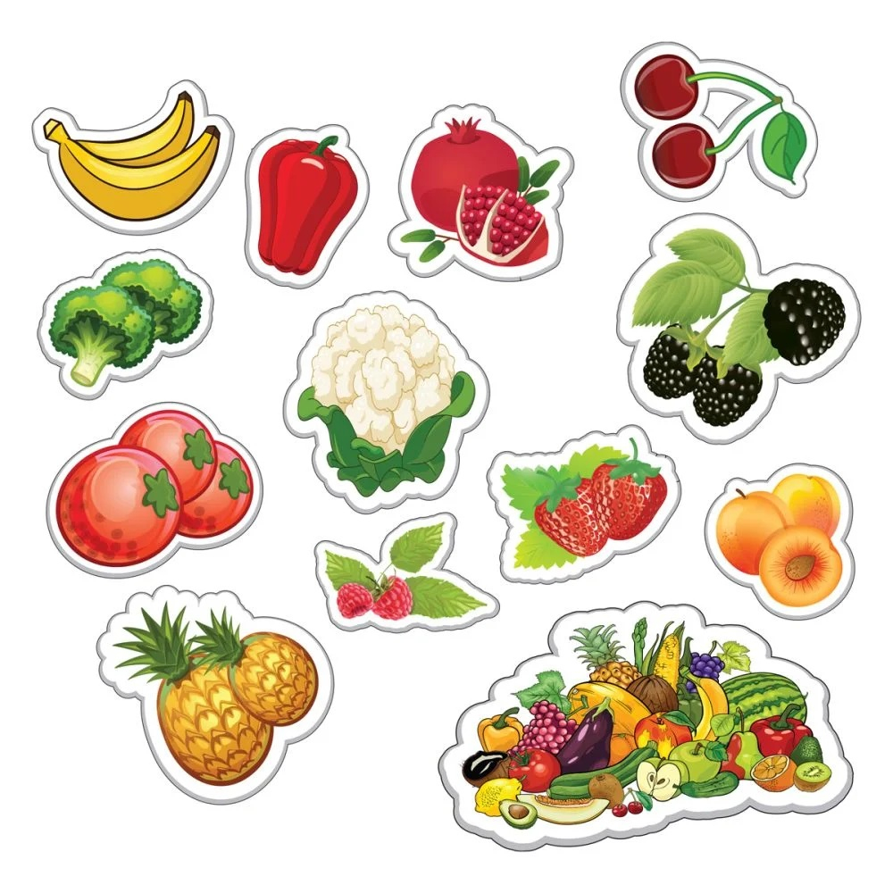 Joc educativ Smile Games, Fructe si legume magnetice [2]