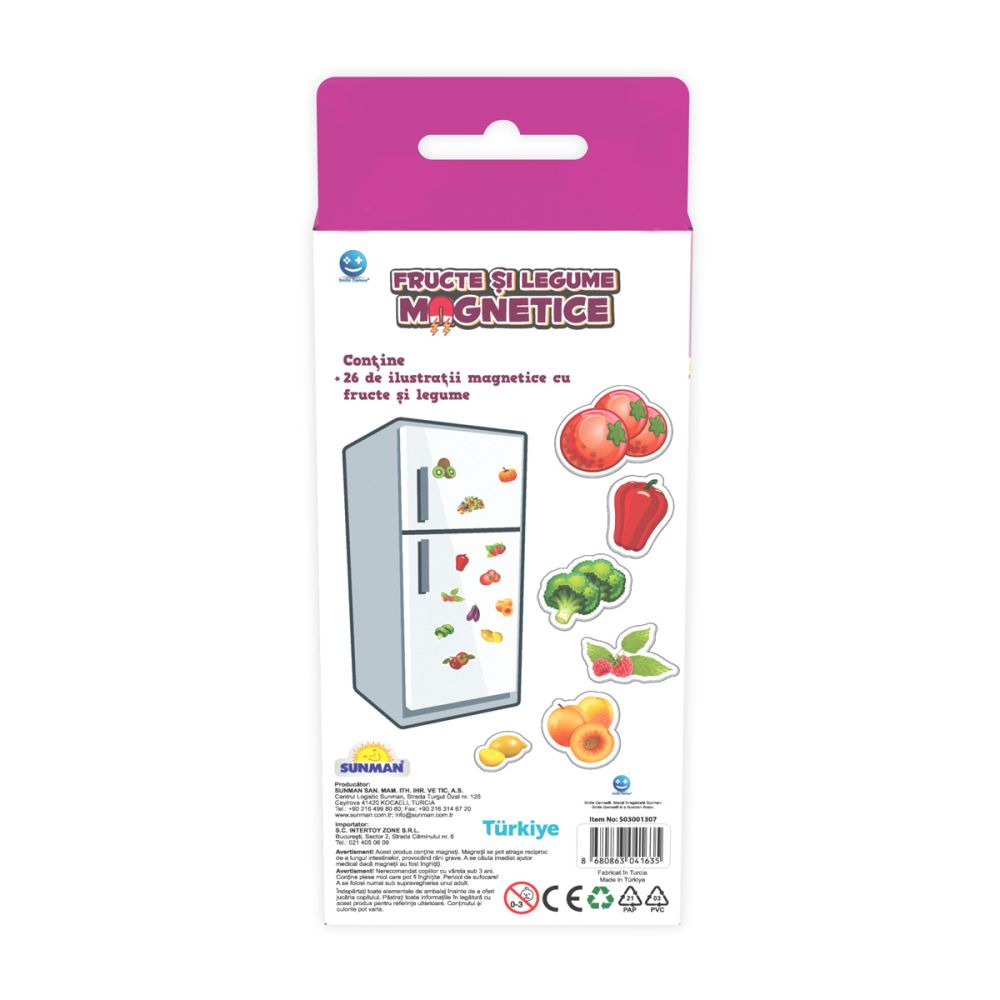 Joc educativ Smile Games, Fructe si legume magnetice [3]