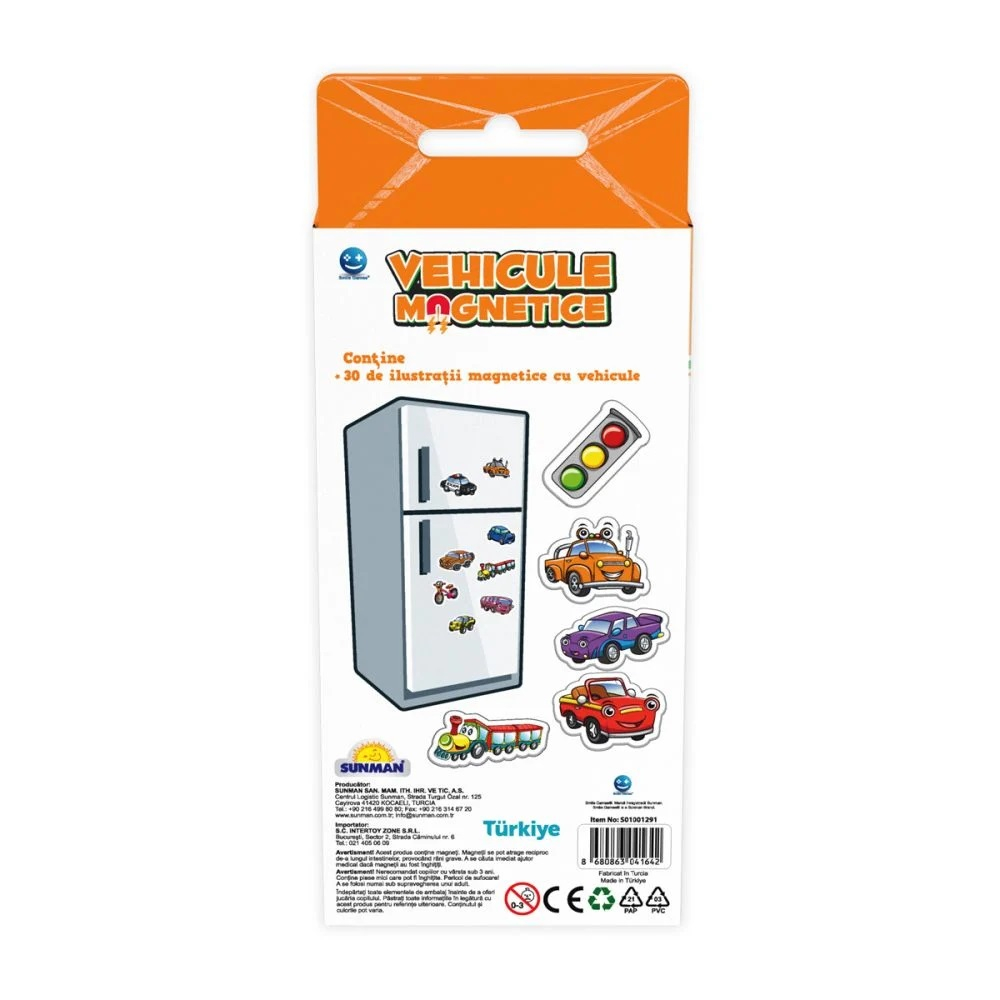 Joc educativ Smile Games, Vehicule magnetice [4]