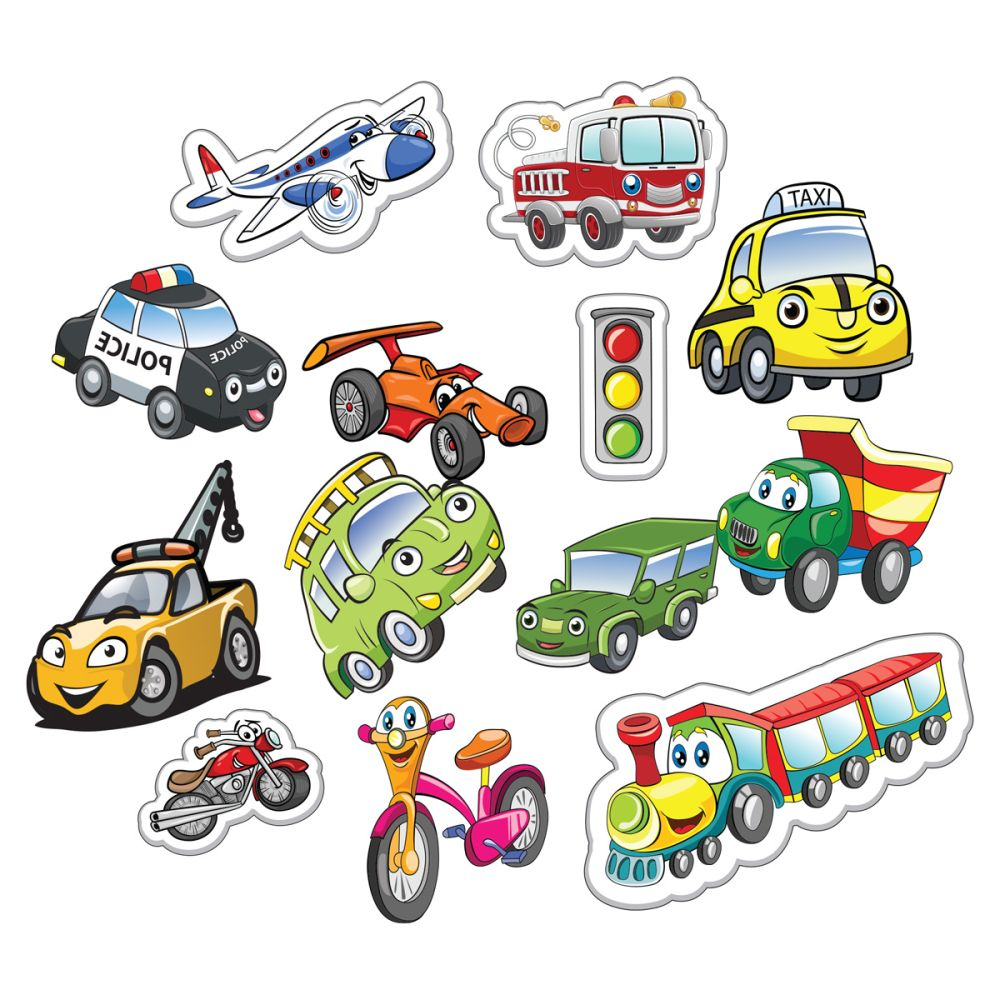 Joc educativ Smile Games, Vehicule magnetice [2]