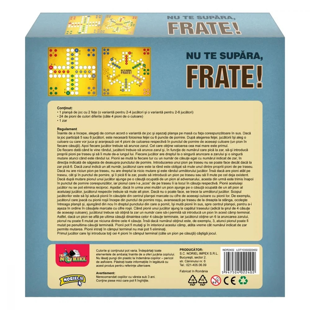 Joc interactiv, Nu te supara, frate! - Jocul original [3]