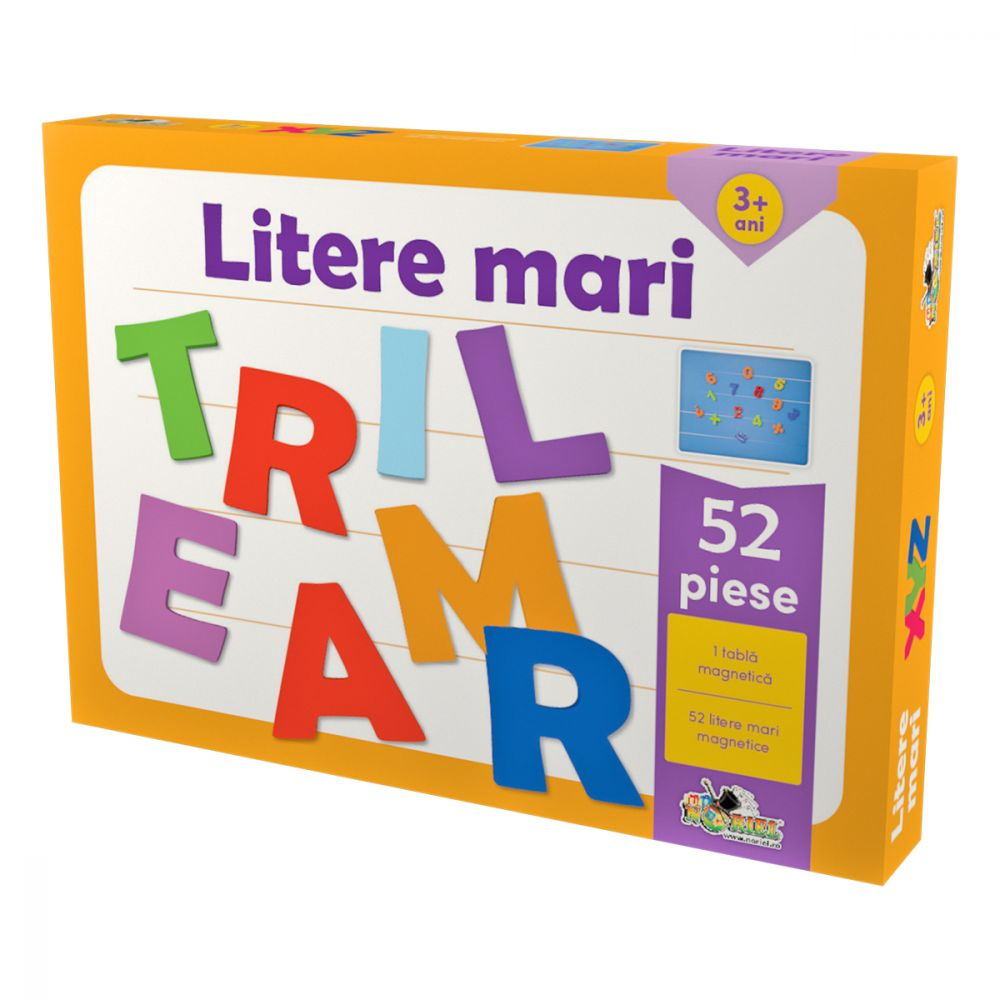 Jocul literelor magnetice, litere mari, Noriel [2]
