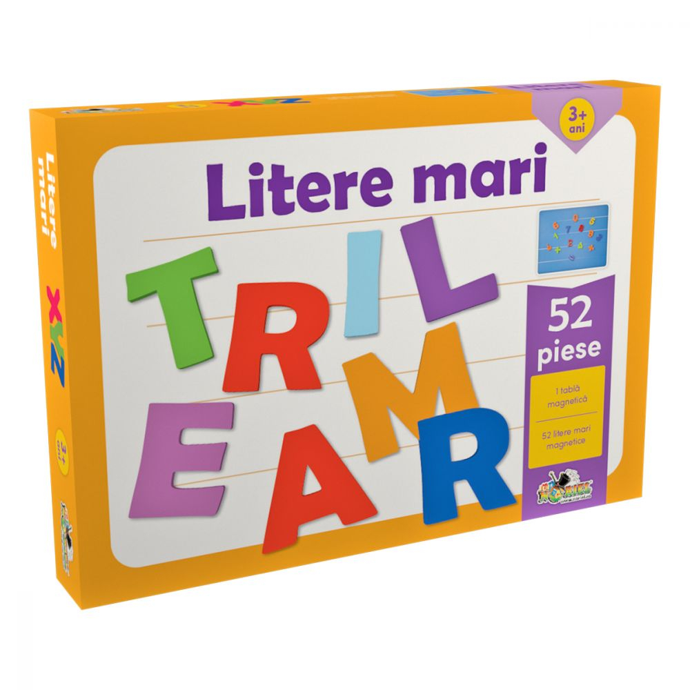 Jocul literelor magnetice, litere mari, Noriel [1]