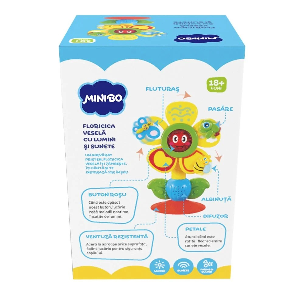 Jucarie bebelusi, Minibo, Floricica Vesela [3]