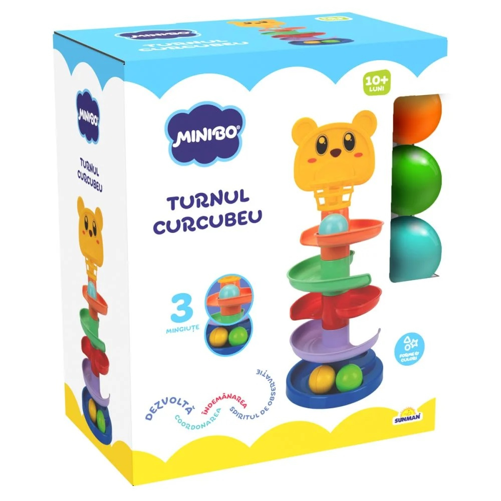 Jucarie bebelusi, Minibo, Turnul curcubeu [5]