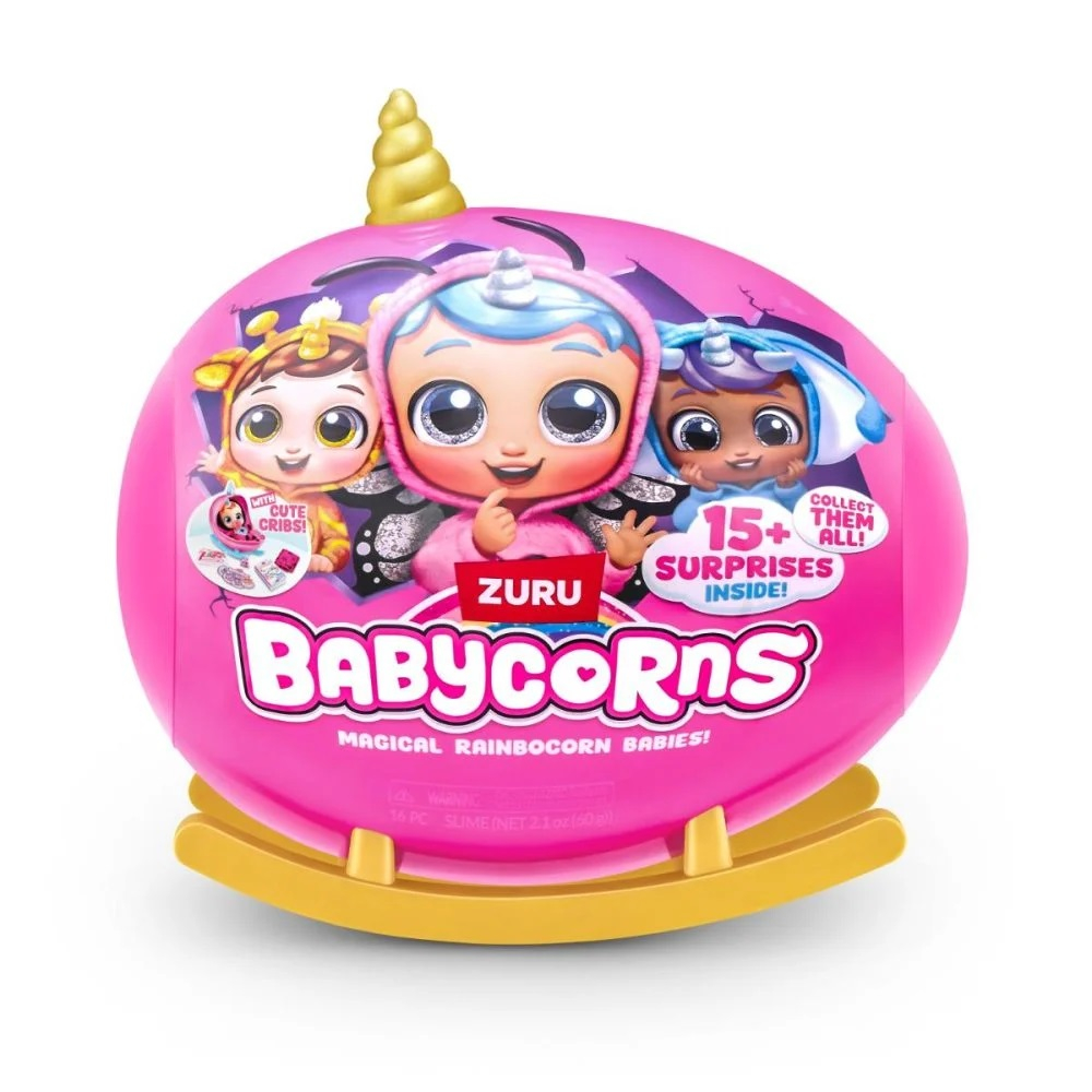 Jucarie de plus surpriza, Rainbocorns, Babycorns, 15 surprize [5]