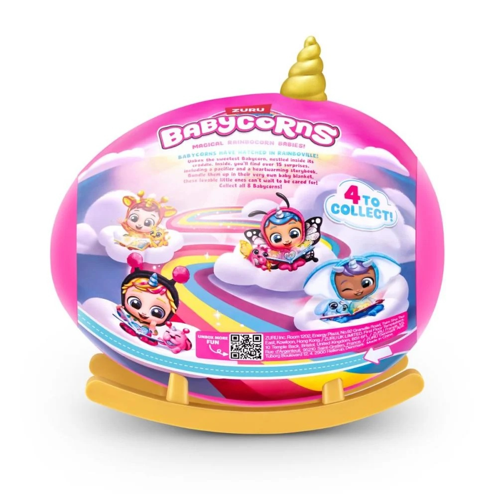 Jucarie de plus surpriza, Rainbocorns, Babycorns, 15 surprize [4]