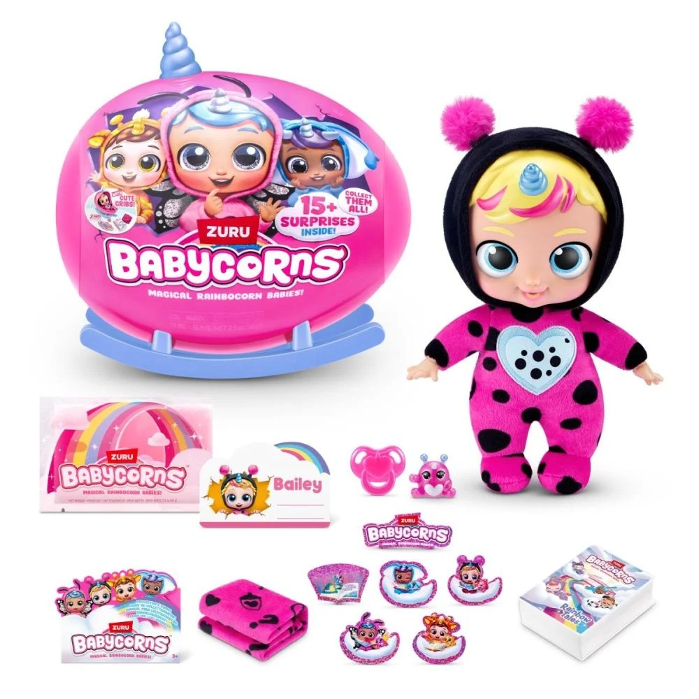 Jucarie de plus surpriza, Rainbocorns, Babycorns, 15 surprize [1]