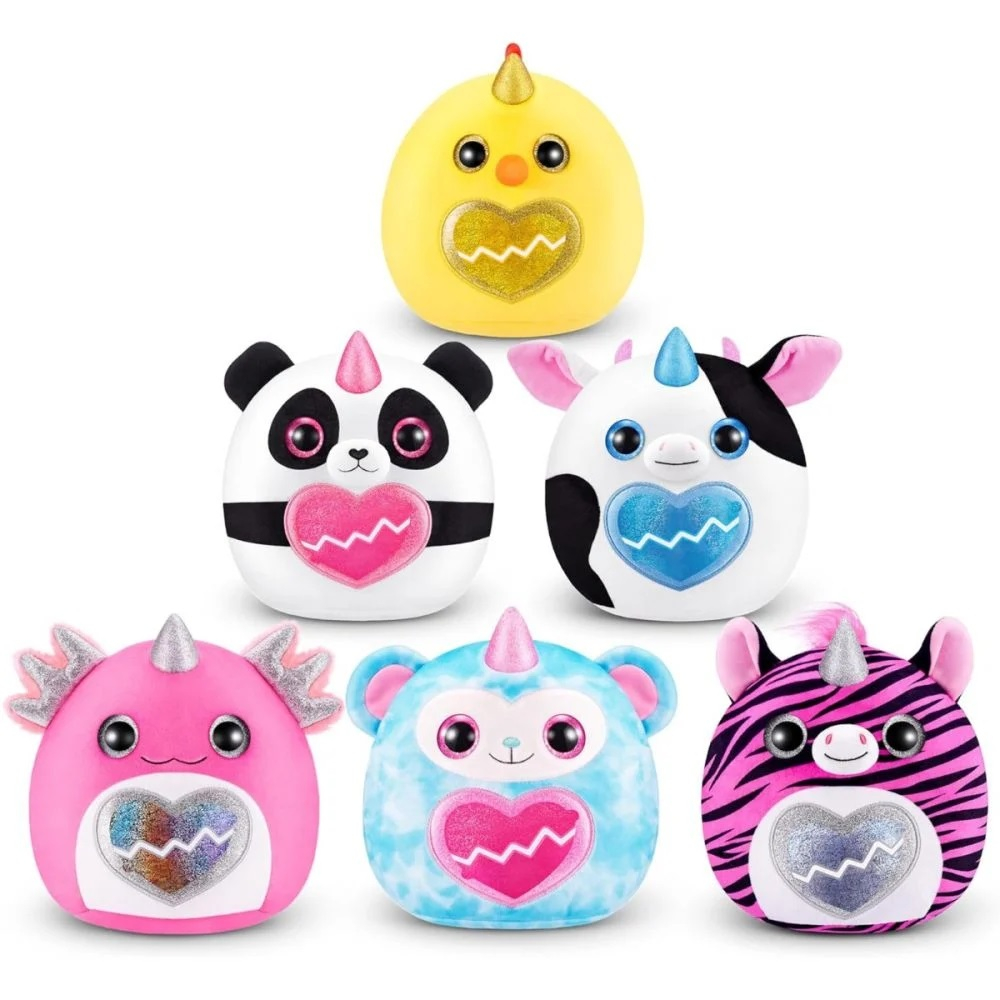 Jucarie de plus surpriza, Rainbocorns, Eggzania Mini Mania [8]