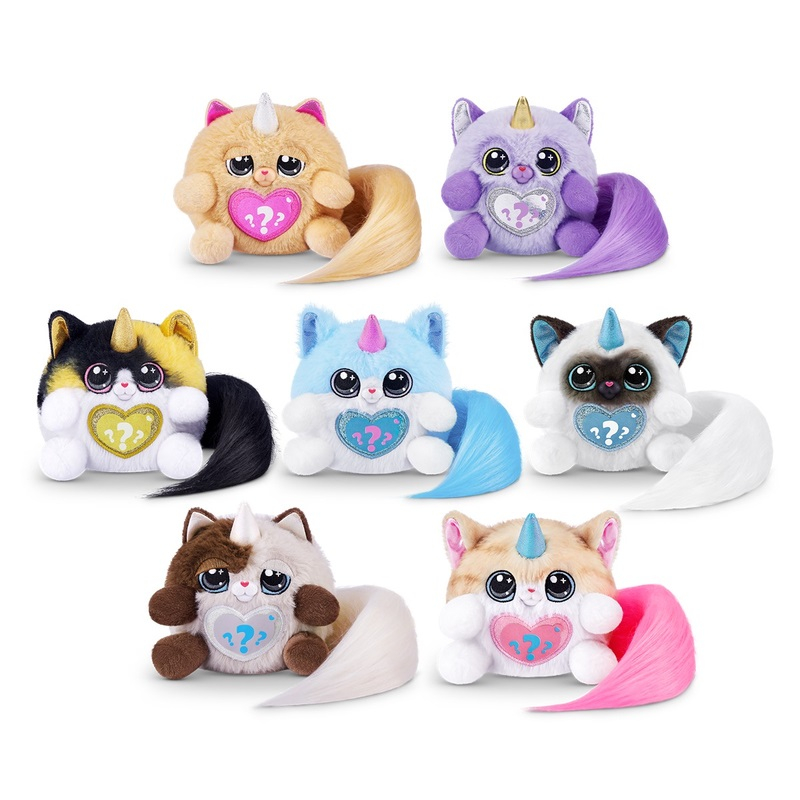 Jucarie de plus surpriza, Rainbocorns, Kittycorn, S3 [4]
