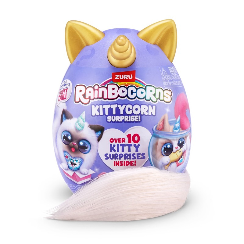Jucarie de plus surpriza, Rainbocorns, Kittycorn, S3 [2]