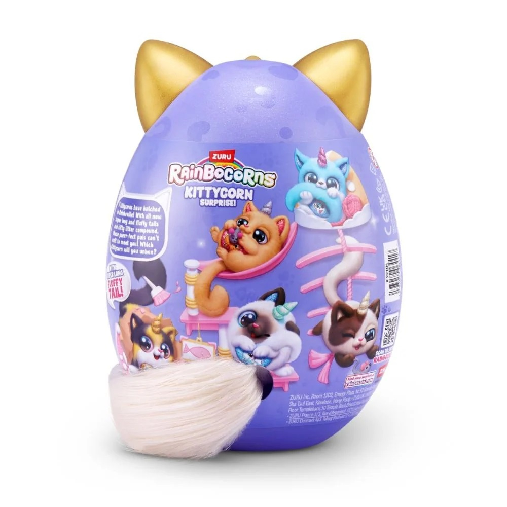 Jucarie de plus surpriza, Rainbocorns, Kittycorn, S3 [3]