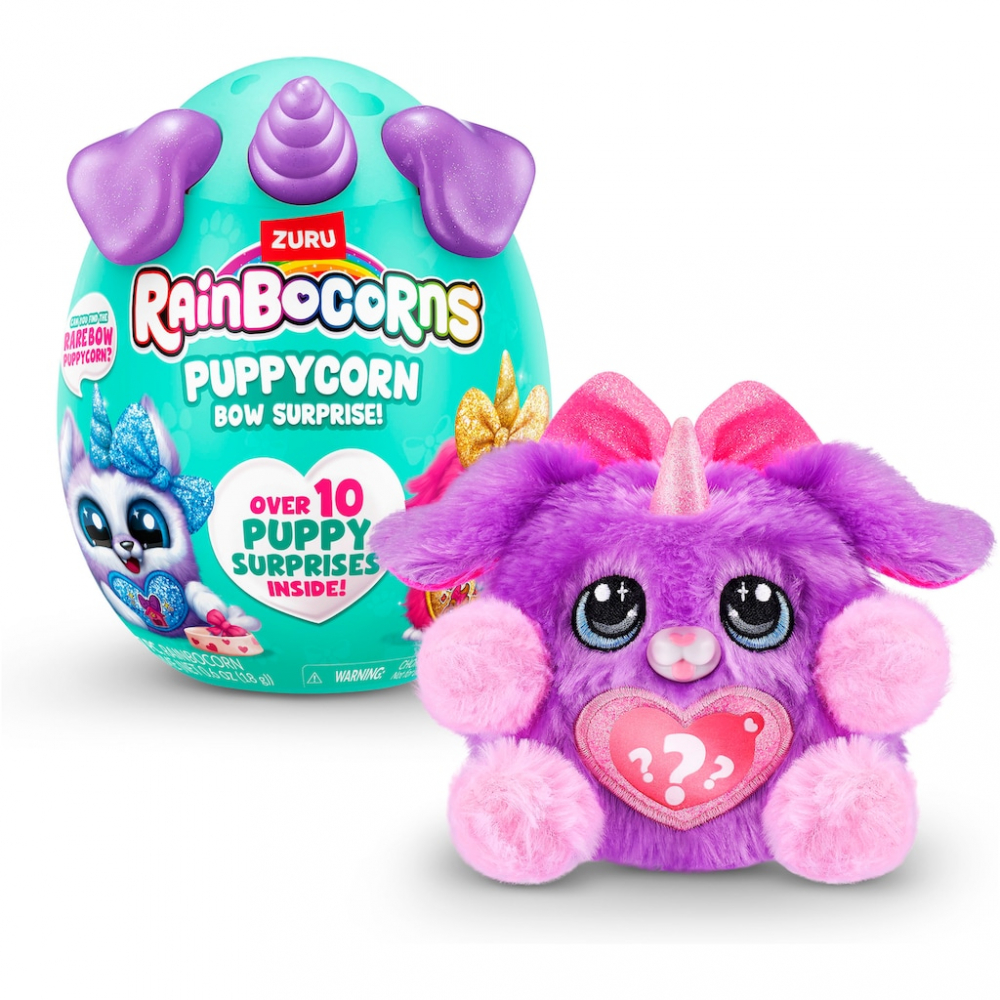 Jucarie surpriza de plus, Rainbocorns, Catelus Unicorn Curcubeu, S3 [7]