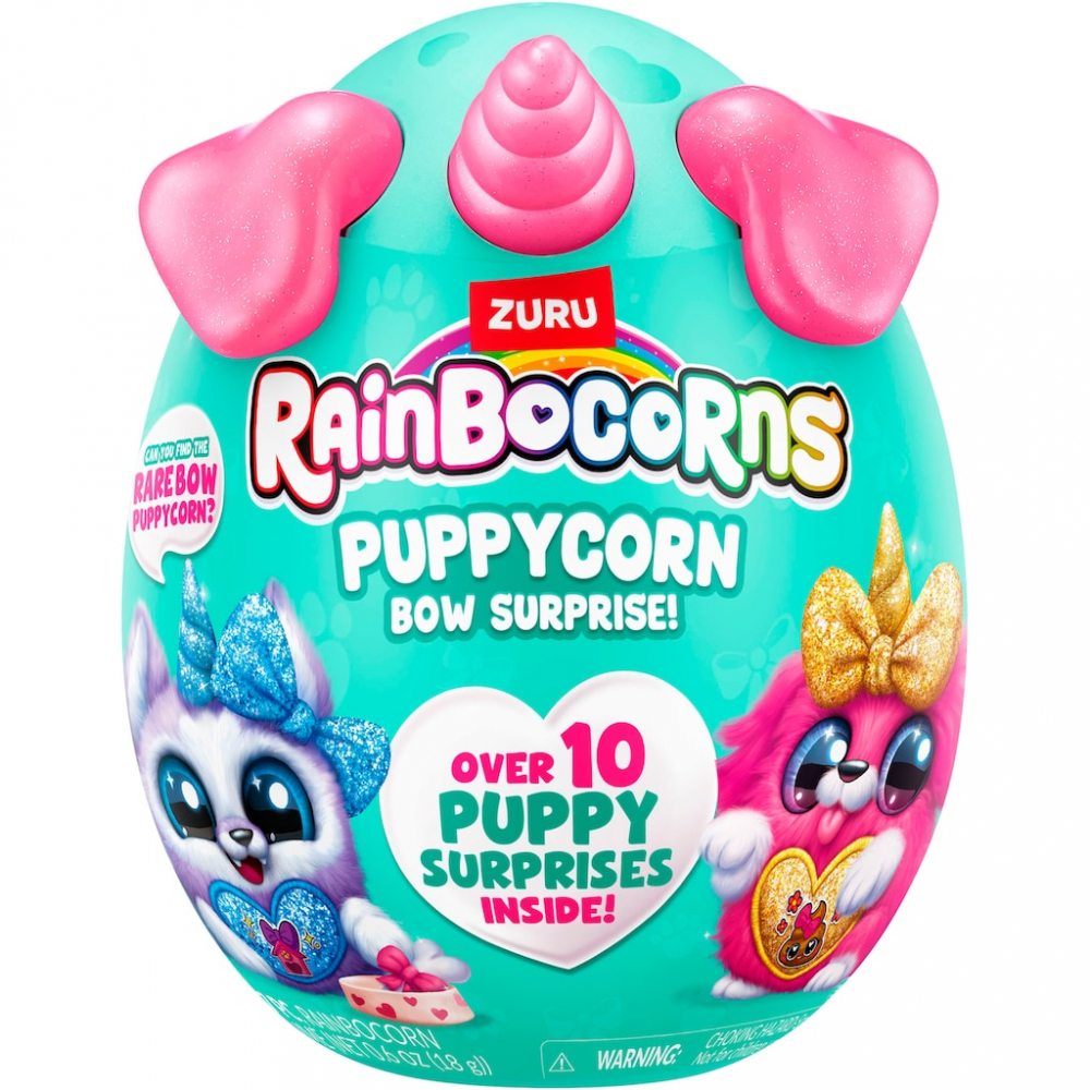 Jucarie surpriza de plus, Rainbocorns, Catelus Unicorn Curcubeu, S3 [2]