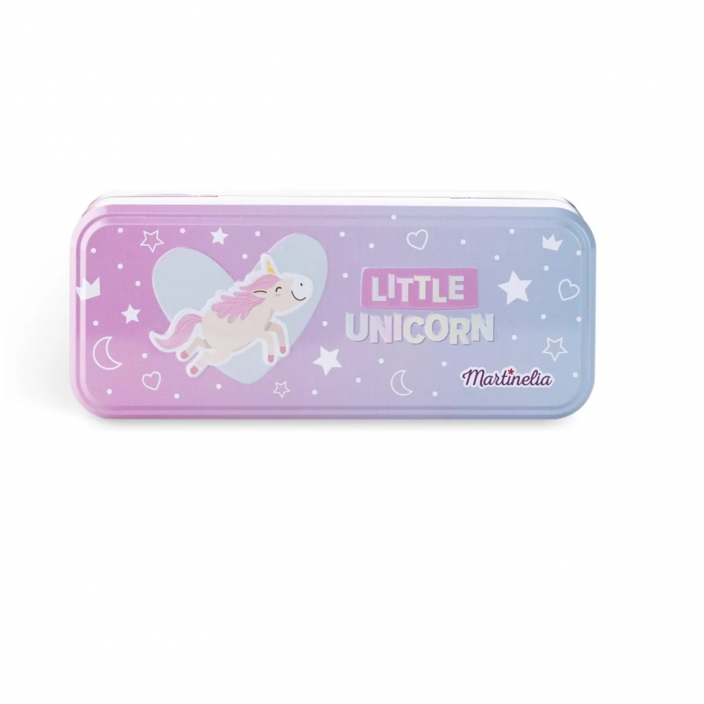 Martinelia Little Unicorn Trusa De Machiaj In Cutie De Metal Cu 3 Compartimente [1]