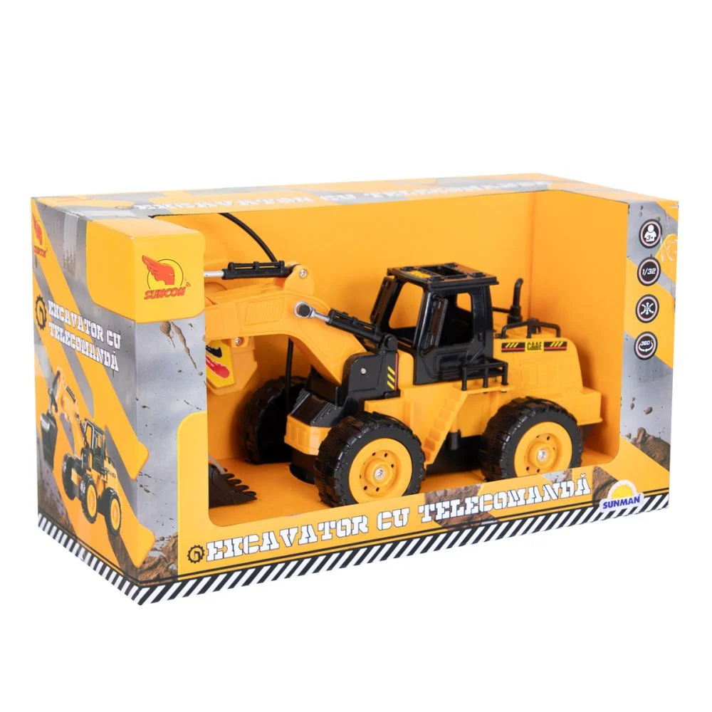 Excavator cu telecomanda, Maxx Wheels, 1:32 [2]