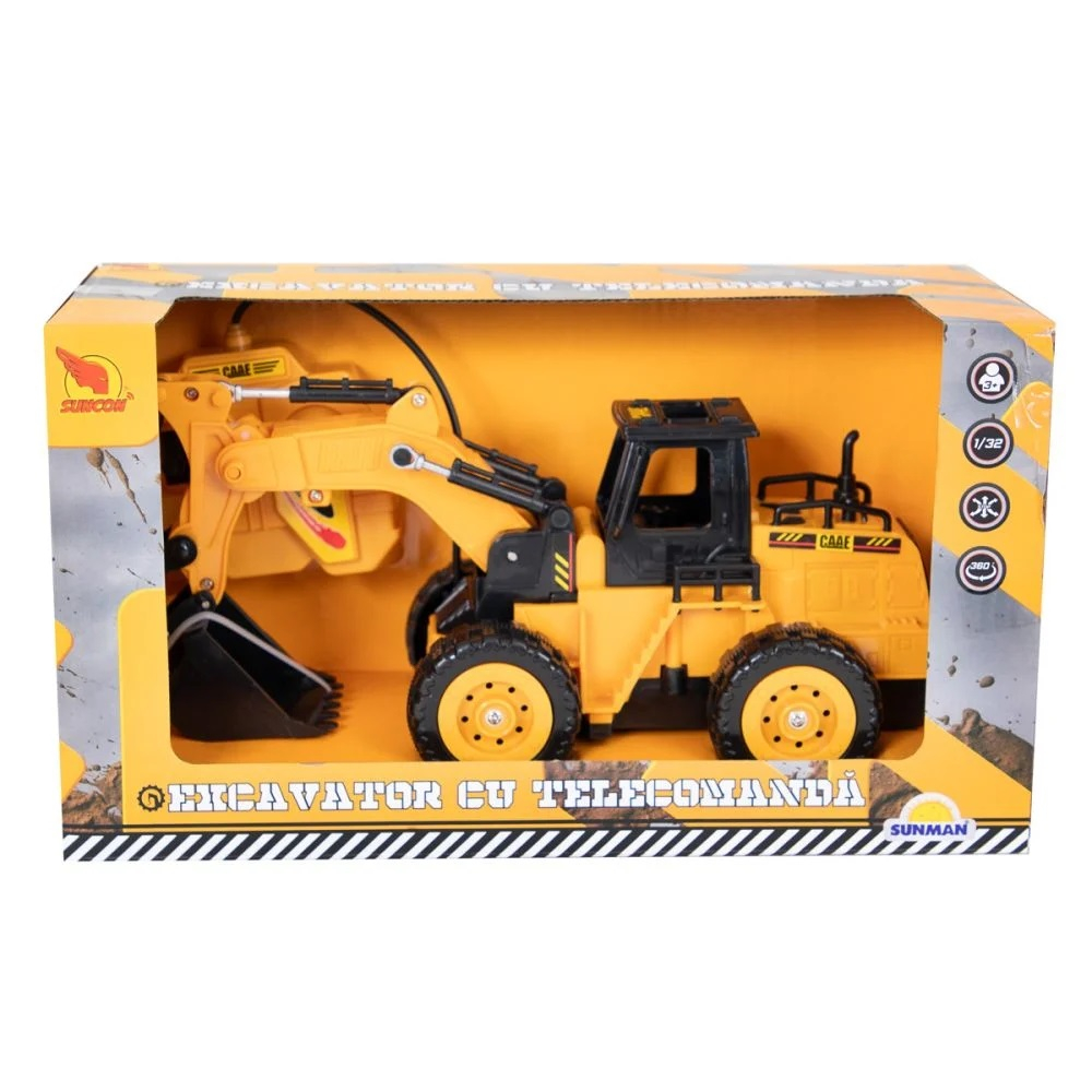 Excavator cu telecomanda, Maxx Wheels, 1:32 [1]
