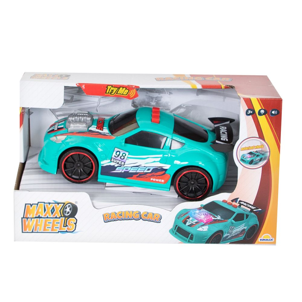 Masina de curse cu lumini si sunete, Maxx Wheels [2]