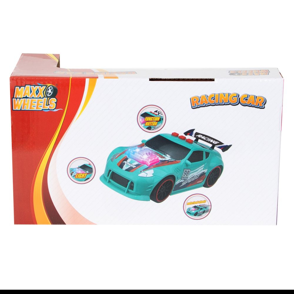 Masina de curse cu lumini si sunete, Maxx Wheels [4]
