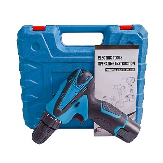 Set masina de gaurit si insurubat fara fir 12V – Cuplu puternic, 2 viteze, LED si 2 acumulatori [3]