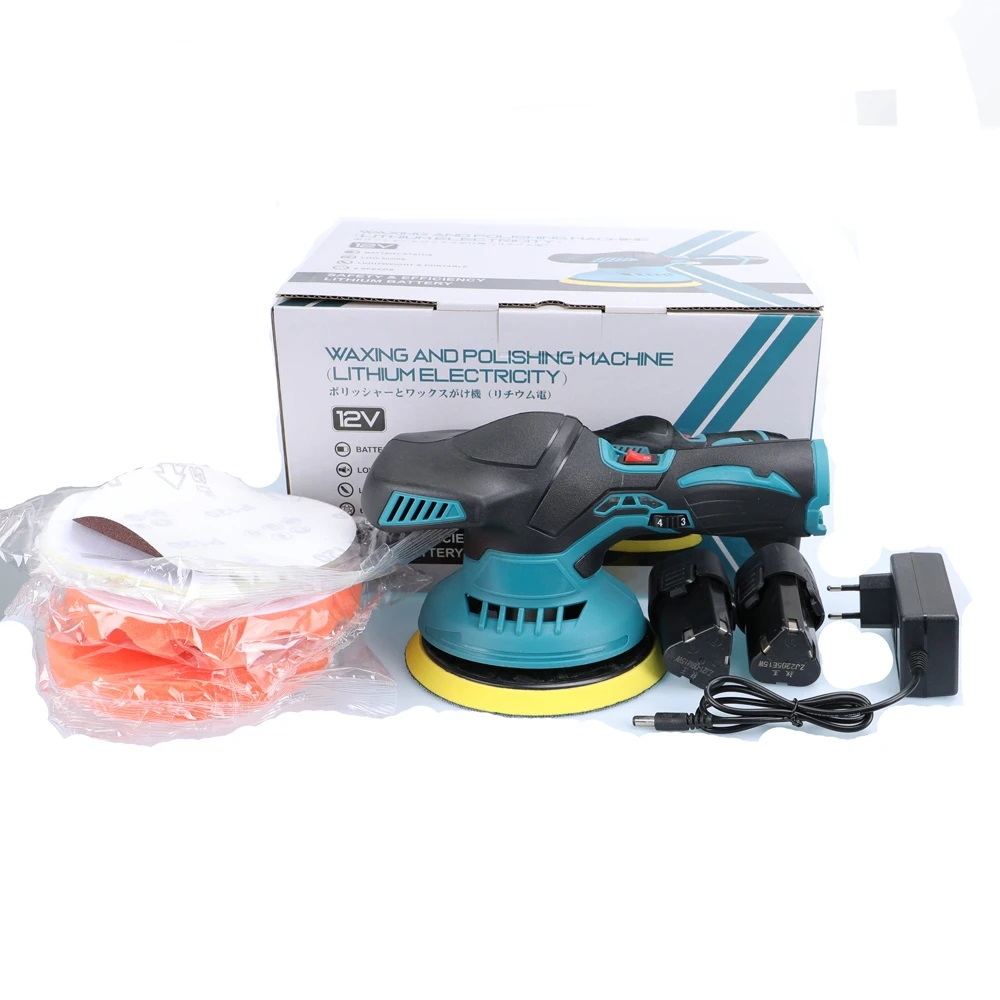 Masina de Polisare Auto cu Acumulator 12V – Profesionala, Reglabila, Portabila [4]