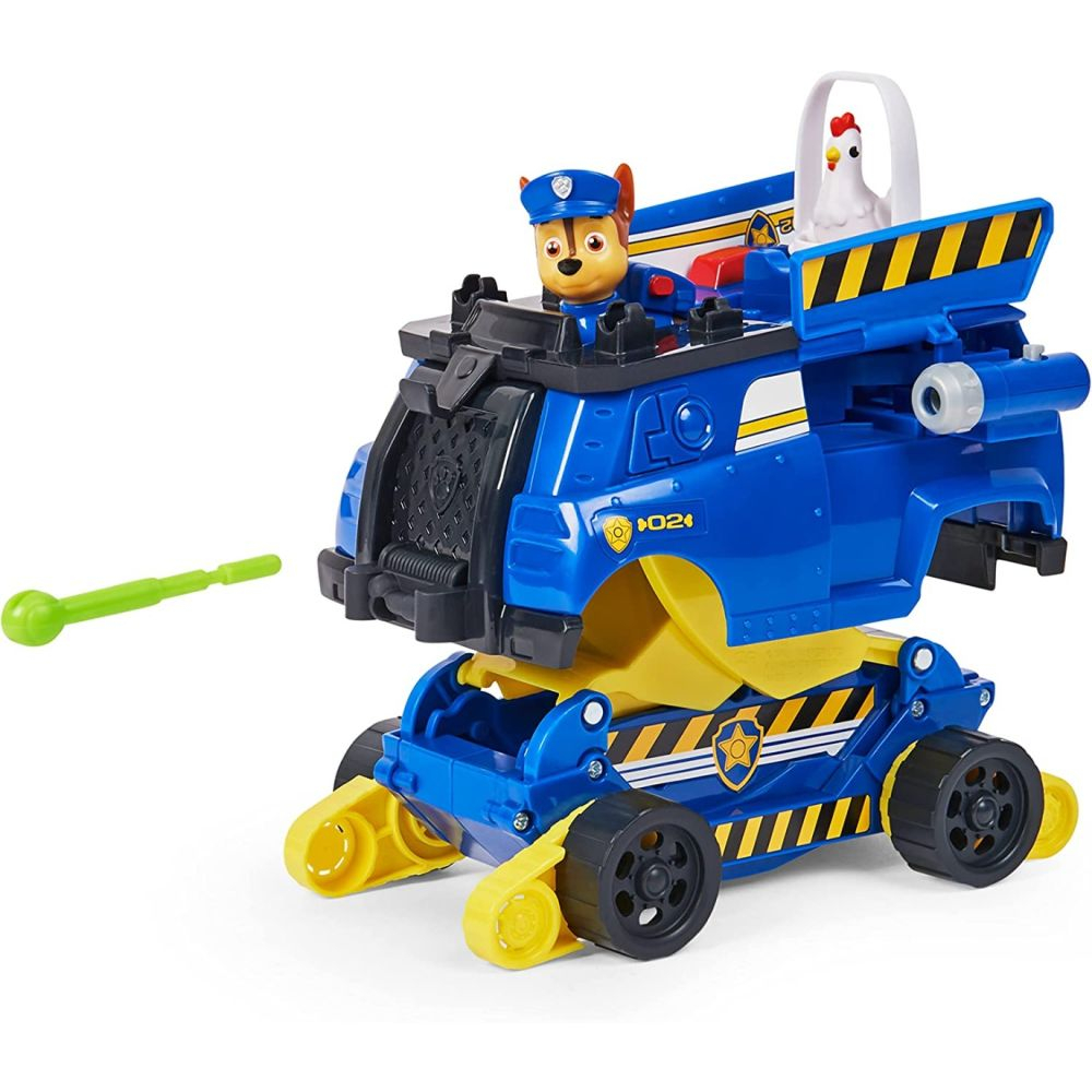 Masinuta de politie Paw Patrol, cu figurina Chase [6]
