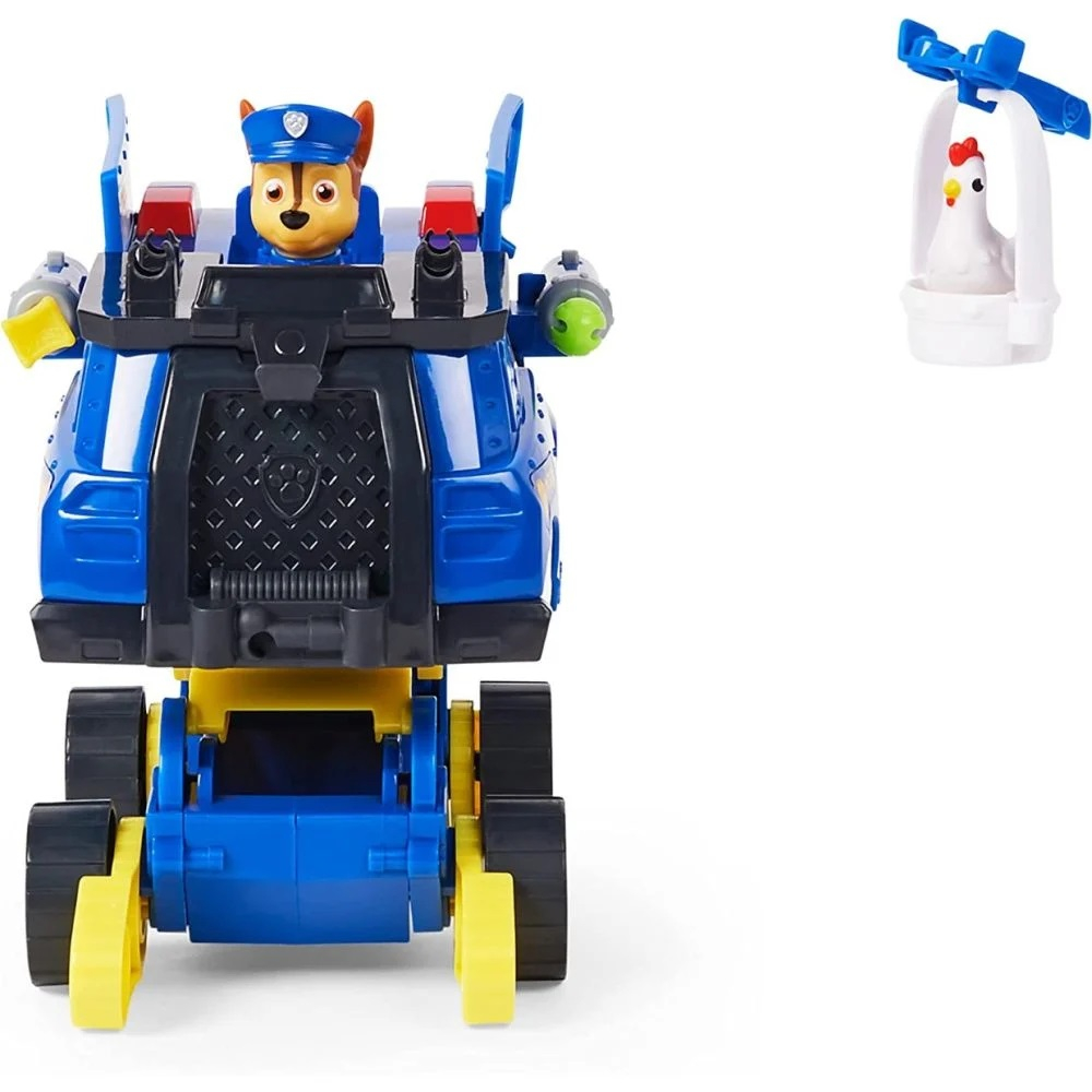 Masinuta de politie Paw Patrol, cu figurina Chase [4]
