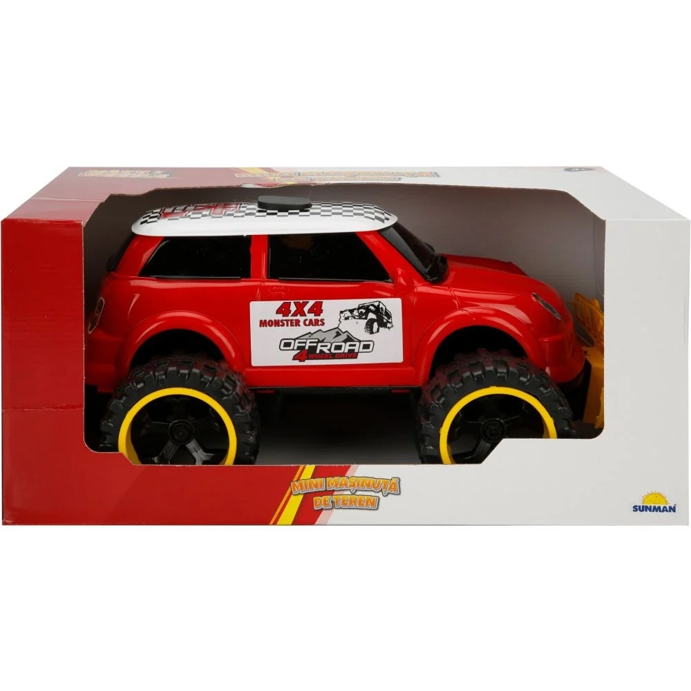 Masinuta de teren, Maxx Wheels, Rosu [1]